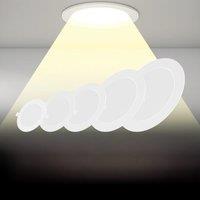 25W LED Downlight Recessed Round Ceiling Lamp 220V Spotlight Cold White 5W 10W 15W 20W Home Living Room Kitchen Bedroom Lighting
