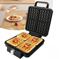 Mini Waffle Maker 1500W Kitchen Cooking Appliance 220V Electric Nonstick Waffle Making Machine for