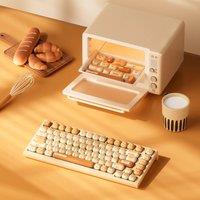 Akko MonsGeek MG75W Mechanical Keyboard Bun Wonderland 75% 83 Keys Hot Swap USB Type-C/2.4G Wireless Dual-mode Gaming Keyboard