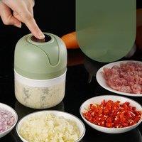 250ml Garlic Masher Crusher Electric Kitchen Food Chopper USB Portable Meat Grinder Vegetable