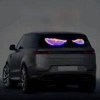 Car Devil's Eye Light RGB Dynamic Demon Eye Decorative Light Led Display Decor Pixel Panel