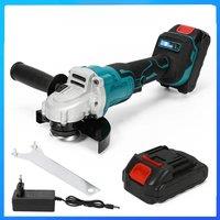 125MM Brushless Electric Angle Grinder Variable Speed for Makita 18v Battery Grinder Cutting Machine