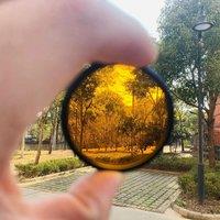 Multiple Sizes 77mm Mounted Thread 535nm Long Pass Filter Glass CB535 For Camera IR Photography
