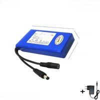 1-10pcs 3S1P Battery Pack 12V For Security monitoring outdoor headlamps lighting lamps fans solar LED lamps 6000mAh 110*60*20mm