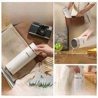 220V Portable Electric Tea Coffee Kettle Tea Coffee Kettle Travel Boil Water StewableThermal Bottle