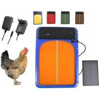Automatic Chicken Coop Door with Solar Light Sensor Upgrad Waterproof Chicken Coop Door Easy Install