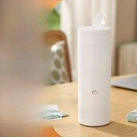 220V Portable Electric Hot Water Bottle Kettle Travel Pot Heating Health Cup Stainless Steel Small
