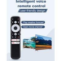 RC902N FMR1 Amtone Replacement Voice Remote Control Applicable for TCL S546 R646 Mini-LED QLED 4K UHD Smart TVs 55R646 65R646