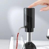 Electric Wine Decanter Rechargeable Electric Wine Inflator One Click Automatic Wine Decanter