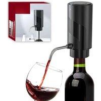 Intelligent Wine Aerator Dispenser Rechargeable One Touch Electric WineDecanter Liquor Dispenser Set