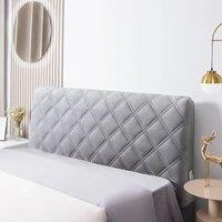 High Quality Velvet Quilted Headboard Cover All-inclusive Super Luxury Soft Thicken Short Plush