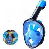 Professional Snorkeling Diving Mask Underwater Scuba Full Face Snorkel Mask Anti Fog Goggles for