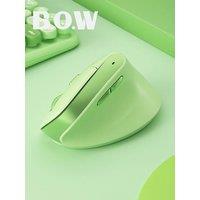 B.O.W MD190L MAX Ergonomic dual-mode wireless Bluetooth mouse with silent operation vertical stand
