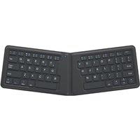 B.O.W HB188S-Y Foldable wireless Bluetooth keyboard, compact and portable, suitable for office use.