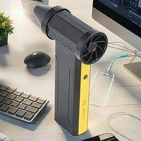 New 160000RPM Super wind Mini Turbo Jet Fan 10000MA Handheld Brushless Motor Violent Turbofan USB charging Brushless moto