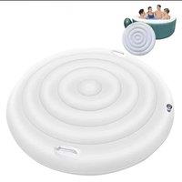 140/165cm Diameter Jacuzzi Inflatable Energy Saving Round Hot Tub Lid Outdoor Spa Pool Windproof