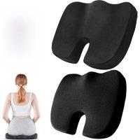 Memory Foam U-shaped Seat Cushion for Home Office Coccyx Orthopedic Chair Cushion Tailbone Sciatica