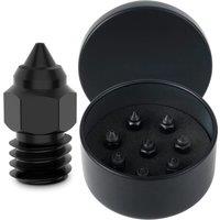 Creality High End Hardened Steel Nozzle MK8 0.4MM 450℃ Harden Extruder Tips with High Thermal Conductivity for