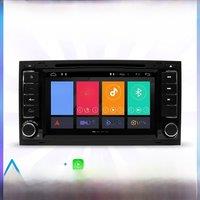 Carplay Android 2 Din Car DVD Player For VW Volkswagen Touareg Transporter T5 Audio 4GB+64GB GPS Navigation Bluetooth RDS DSP