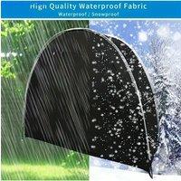 Bicycle tent outdoor storage waterproof, outdoor bicycle cover storage tent, 420D waterproof silver