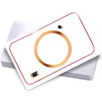 10pcs/lot Dual Chip Frequency RFID 13.56Mhz 1K UID and T5577 125 kHz ID blank card Readable Writable Rewrite for copy copier