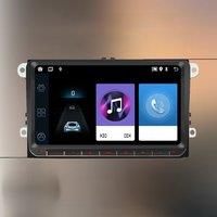 Carplay Android Car Multimedia 2+64G 2 Din Radio for VW Volkswagen Golf Cabriolet Wagon 2011-2014 9 Screen Stereo Head Unit GPS