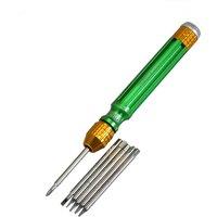 Precision Screwdriver Set With 6Pcs S2 Steel Bits Multi-Function Opening Tool For Phone Electronic Repair and disassembly