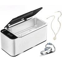 Ultrasonic Cleaner 35W Ultrasonic Glasses Jewelry Cleaner 500ML Ultrasonic Cleaning Machine