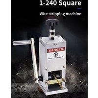Wire EDM Machine Manual Copper Wire Stripping Machine Automatic Hand Crank Cable Stripping Recycle Tool Electric Copper Stripper