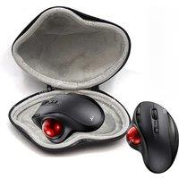 Missgoal 2.4G Wireless Trackball Mouse Vertical Laser Mice With Hard Protective Case For Laptop