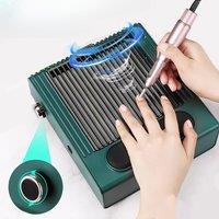 80W Powerful Nail Vacuum Cleaner for Manicure Pedicure With Removable Filter Adjustable Nail Dust Collector Nail Salon Tools