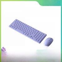 B.O.W HW256 Ultra-thin wireless keyboard and mouse set, 2.4G wireless set, 96 keys