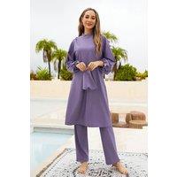 Burkini Muslim Swimwear 2025 With Hijab Femme Islamic Mujer Clothing Swimming Suit Modest Swimsuits