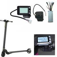 24V/36V Folding Scooter Controller Accessories Carbon Fiber Scooter Controller LCD Display Brake