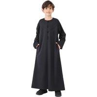 Ramadan Children Abayas For Prayer Clothes Boy Kids Kebaya Muslim Abaya Turkey Arabic Islam Djellaba
