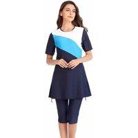 Burkini Muslim Swimwear 2025 Swimming Suit For Women Plain Modest Swimsuit Islamic Clothing Sets