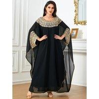 Eid Muslim Vestidos for Women Party Long Robe Jalabiya Ramadan Morocco Dubai Abayas Islam Arab