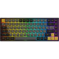 Akko 3084B Plus Black&Gold Wireless Mechanical Gaming Keyboard RGB Hot-Swap 84 Keys Multi-mode with ASA Russian Cyrillic Keycaps