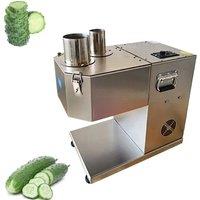 New 1.5-6mm Fully Automatic Fruit And Vegetable Electric Cutting Machine, Potato, Apple, Lemon, Cucumber Slicer