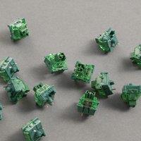 Akko V3 Pro Matcha Green Switches 3 Pin Linear Switch Compatible for MX Mechanical Keyboard Cherry Gaming DIY Accessories 45pcs