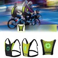 Wireless Cycling Vest With Remo, Iodine Safety Jacket, For Turn Signal, For Mountain Bike, New