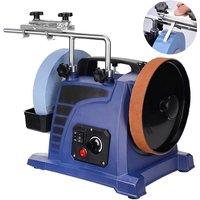 220V Household Electric Water-cooled Knife Sharpener Desktop Mini Knife Sharpening Tool with Whetstone for Blade Kitchen Knives