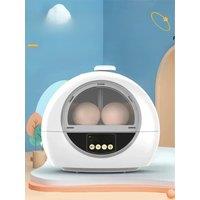 6 Eggs Chicken Bird Incubator Eggs Hatching Machine Automatic Intelligent Temperature Control Quail