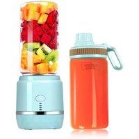 Portable Electric Fruit Juicer Wireless USB Rechargeable 6 Blades Mini Mixer Multifunction Summer Smoothie Blender Machine