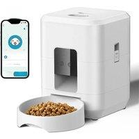 New 2L pet feeder, smart food dispenser for cats and dogs, regular and quantitative feeding of pets,