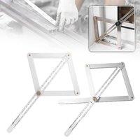 Angle Measurment Protractor Premium Corner Angle Finder with Scales Universal Bevel Protractor Angle Combination Ruler