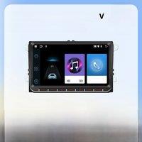 Carplay Android Car Multimedia 2+64G 2Din Radio for VW Volkswagen Golf Jetta 5 V MK5 Rabbit 2004-2009 9" Screen Stereo Head Unit