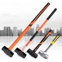 Iron Hammer Smashing The Wall Octagonal Hammer Construction Site Hammer Solid Heavy Duty Hand Hammer Wall Removal Masonry Hammer