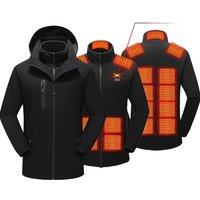 15 Areas Heated Jacket Men Jacket Heated Winter Women Electric Usb Heater Tactical Jacket Man