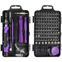 115 in 1 Precision Screwdriver Set With 98Pcs Magnetic Bits/ Pry Tool/ Tweezer/ Magnetizer for Phone Glasses Repair Tool